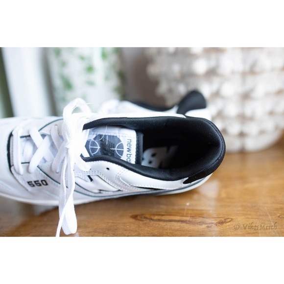 New Balance 550 Sneakers Oreo Mens 9 NEW - Picture 5 of 7